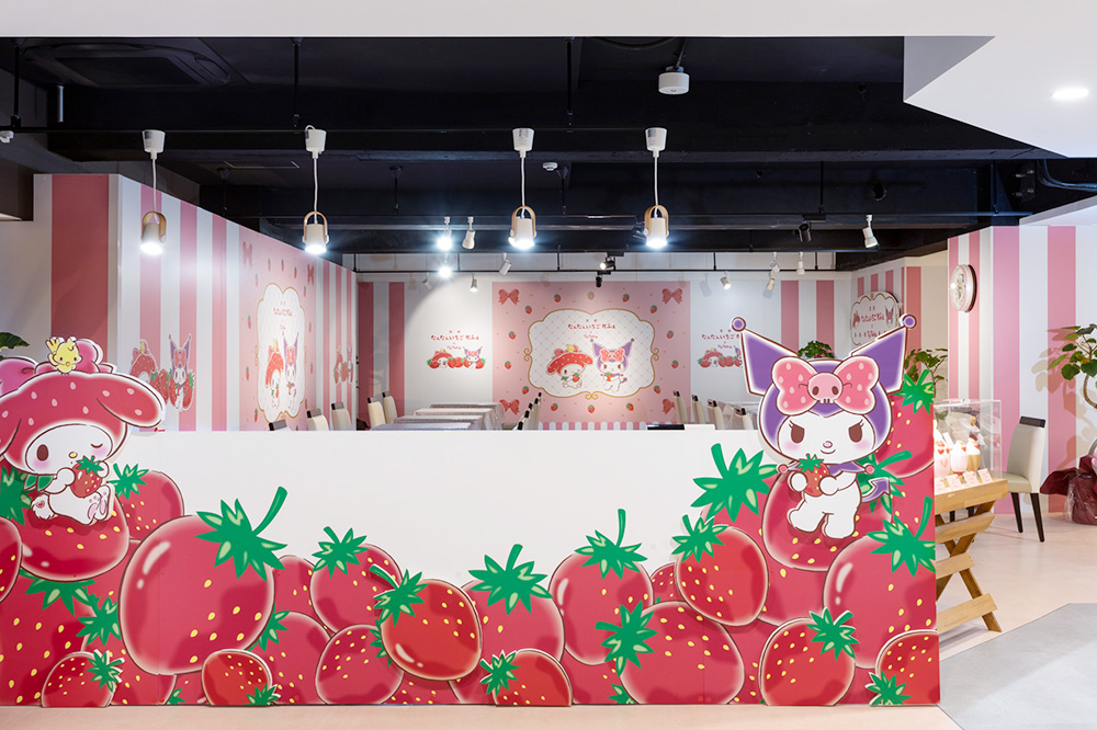 たんたんいちごかふぇ店内